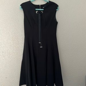 Karl Lagerfeld Black Dress Size 8